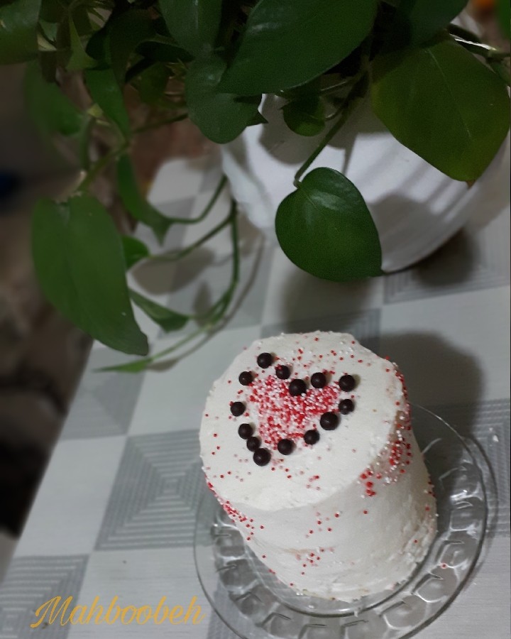 مینی کیک قلبی(اخرین پست ۱۴۰۰)