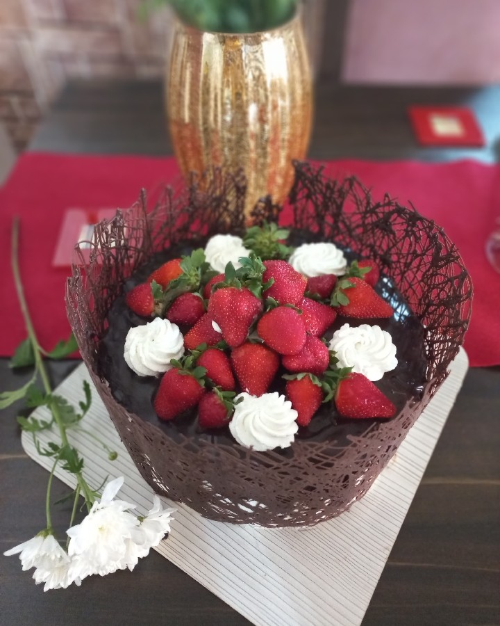 عکس کیک شش تخم مرغی