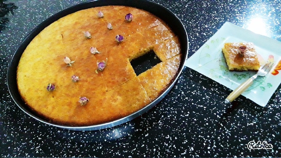 عکس کیک شربتی