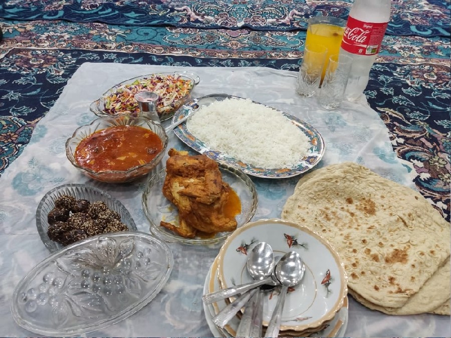 عکس سومین افطار ازماه مبارک رمضان