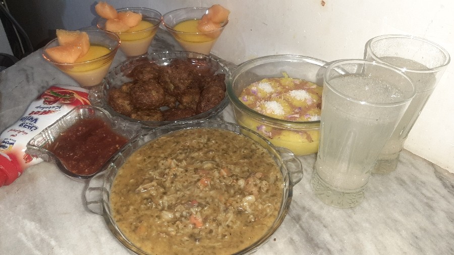 عکس افطاری امشب