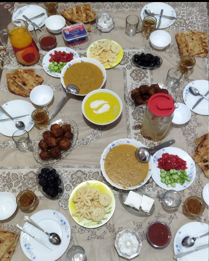 عکس افطاری روزچهارم