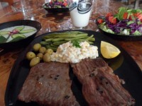 استیک راسته کبابی