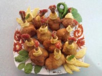 بال مرغ سوخاری چینی