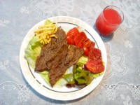 استیک راسته کبابی