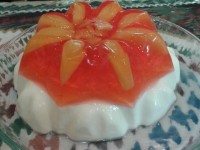 دسر هلو با ژله