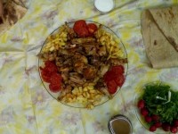 بال مرغ کبابى به سبک مالزى