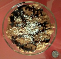 شیر برنج شکلاتی