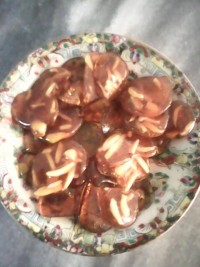 ابنبات پولکی زعفرانی