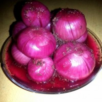 چاشنی ترشی پیاز و هویج