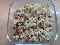 پاپ کورن و پنیر