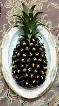 تزیین خرمابه شکل آناناس