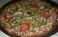 پیتزای مرغ تنوری