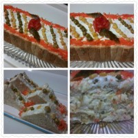 ساندویچ سبزیجات سرد ۱