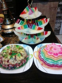 ژله ی رنگین کمان