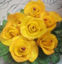 سیب زمینی گل رز