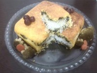 ته چین اسفناج و قره قروت