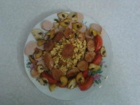 املت با سوسیس