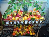 تزیین میوه شب یلدا