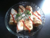 ساندویچ برنج ولوبیا