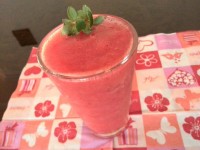 اسموتی توت فرنگی نعنایی