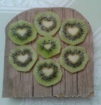 کیوى قلب دار