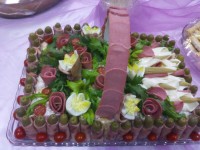 تزیین سالاد اولویه