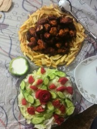 پاپ کورن مرغی