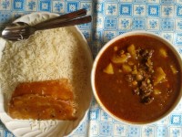 خورشت سیب زمینی