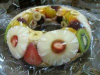ژله چند میوه
