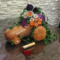 تزیین کدو حلوایی