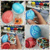 تخم مرغ های رنگی من