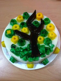 دسر سه بعدی برجسته