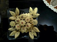 شیرینی نخودچی با پسته