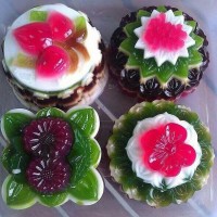 ژله ی میوه ای