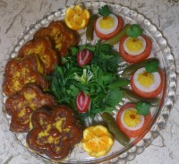 کوکو سیب زمینی خام
