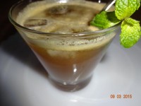 یخ چای سیب و نعنا