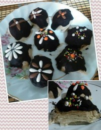 پشمک قالبی شکلاتی