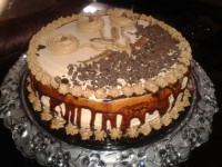 کیک قهوه کاکائویی