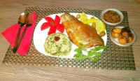 سبزی پلو ماهی ویژه شب سال نو