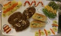 استیک خوشمزه طعم دار شده
