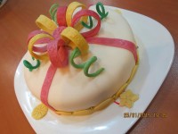 کیک فوندانتی