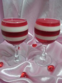 ژله قلب راه راه