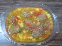 طاس کباب گیاهی