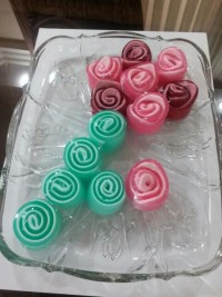 ژله رز فرفره ای