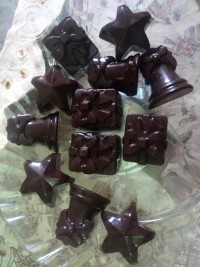 شکلات با مغز کرم نعنایی