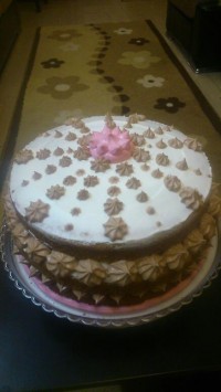 کیک سه طبقه