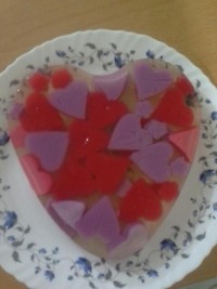 ژله خرده شیشه شفاف