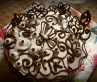 کیک خامه ای روز مادر