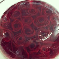 ژله گل رز